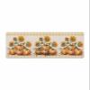 Weclome Fall Bath Mat for Tub,Non Slip Bathroom Floor Runner Rug Quick Dry & Absorbent Diatomaceous Earth Shower Sink Bedroom Kitchen Washable Doormat,Thanksgiving Pumpkins Sunflower Orange 20"x63" view 1