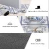 Chinese Thanksgiving Bath Mat for Tub,Non Slip Bathroom Floor Runner Rug Quick Dry & Absorbent Diatomaceous Earth Shower Sink Kitchen Doormat,Fall Pumpkins Tile Floral Aesthetics Decor 18"x60" view 4
