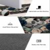 Halloween Bath Mat for Tub,Non Slip Bathroom Floor Runner Rug Quick Dry & Absorbent Diatomaceous Earth Shower Sink Kitchen Washable Doormat,Go-thic Spooky Horror Skulls Romantic Rose Flower 24"x71" view 3
