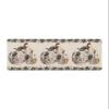 Farmhouse Thanksgiving Bath Mat for Tub,Non Slip Bathroom Floor Runner Rug Quick Dry & Absorbent Diatomaceous Earth Shower Sink Kitchen Washable Doormat,European Pumpkins Gold Floral Leaf 18"x60" view 1