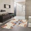 Fall Gnomes Bath Mat for Tub,Non Slip Bathroom Floor Runner Rug Quick Dry & Absorbent Diatomaceous Earth Shower Sink Kitchen Washable Doormat,Thanksgiving Pumpkin Autumn Maple Leaves 24x36+24x71 view 2