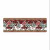 Christmas Bath Mat for Tub,Non Slip Bathroom Floor Runner Rug Quick Dry & Absorbent Diatomaceous Earth Shower Sink Kitchen Doormat,Red Farmhouse Winter Snowman Snowflake Truck Plaid Barn 20"x63" view 1