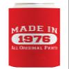 50th Birthday Decorations for Men Made in 1976 48-Pack Ultra Slim Seltzer Can Coolers view 4