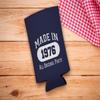 50th Birthday Decorations For Men Made In 1976 48-Pack Ultra Slim Seltzer Can Coolers view 2