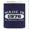 50th Birthday Decorations For Men Made In 1976 48-Pack Ultra Slim Seltzer Can Coolers view 4