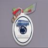 Magnolia Lane Penn State Nittany Lions University Icon Puff Ornament with Ribbon, 4.5-inch Diameter, Bells, Home, Home Dcor view 1
