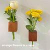 Mini Detachable Glass Vase Fridge Magnets, for Flower, Branch, Grass, Hydroponic Plant Culture Tube with Magnetic Attachment to Metal Surface, 1/3/5pcs Available (1 pcs) view 2