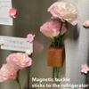 Mini Detachable Glass Vase Fridge Magnets, for Flower, Branch, Grass, Hydroponic Plant Culture Tube with Magnetic Attachment to Metal Surface, 1/3/5pcs Available (1 pcs) view 4
