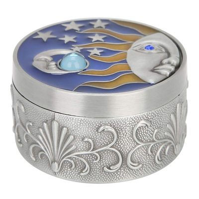 Fdit Storage Box Trinket Gift Retro Ornament Creative Case Vintage Treasure Box Packing Box (#3)