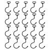 NOLITOY 20 Hooks Iron Towel Hooks Heavy Duty Like Bags Cup for Bathroom Closet Room view 1