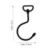 NOLITOY 20 Hooks Iron Towel Hooks Heavy Duty Like Bags Cup for Bathroom Closet Room view 4