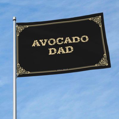 College Dorm Room Flag Avocado Dad Flag Camper Decor Indie Room Decor (Color : Colour, Size : 152X244CM)