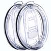 2 Pack 20 oz Tumbler Lid Replacement Lid for Yeti Ramble,Straw Friendly view 1