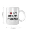 Abipuir Funny Mugs I Love My Grand Parents Mug Gifts For Moms Coffee Mugs Humorous view 2