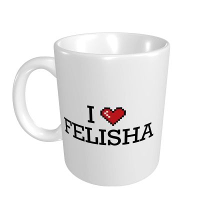 Abipuir Boss Coffee Mugs For Women I Love Felisha Mug Funny Gifts For Women Funny Gifts For Women