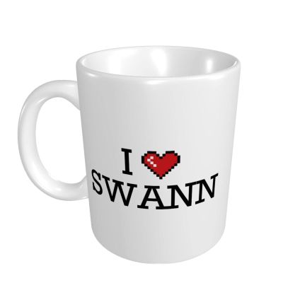 Abipuir Mug For Men I Love Swann Mug Fat Mug Funny Gag Gifts For Women