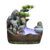 Tabletop Fountain Indoor Tabletop Water Fountain Rockery Stone Waterfall Waterscape Home Decor Table Centerpiece Relaxation Gifts with Water Pump and Spinning Ball Desktop Fountains (Size : CH) view 1