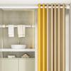 QHDPKU Tension Rods No Drilling,Adjustable Closet Rod,Curtain Divider Stand,Curtain Rod Rust-Resistant Non-Slip for Space Partition (Color : Yellow, Size : 161"-196.5") view 4