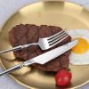 Steak Knife and Fork Set 304 Stainless Steel Steak Western Tableware Ins Wind Small Man's Waist Knife and Fork Spoon Whole Set view 4