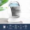 ZUMAHA Fan 3 Speed Settings Desk Fan, Air Conditioner Misting Humidification Fan with 500ML Water Tank, USB Cooling Fan Useful view 4
