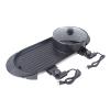 Shikiy Hot Pot with Grill 2 in 1 Household Electric Hot Pot & Barbecue Grill, Multi-function Shabu-Shabu Korean Grill Non-stick Teppanyaki, Dual Switch Independent Temperature Controlled Electric Pot view 1