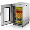 Commercial Food-Dehydrator Machine 16 Trays 360 Automatic Rotation Fruit-Dehydrator 1500w, Meat-Dryer 190 Stainless Steel Dryer for Jerky view 1