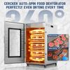 Commercial Food-Dehydrator Machine 16 Trays 360 Automatic Rotation Fruit-Dehydrator 1500w, Meat-Dryer 190 Stainless Steel Dryer for Jerky view 3
