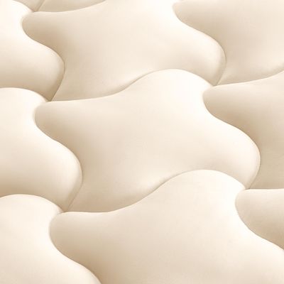 SLEEP ZONE Full Size Soft Mattress Pad, Quilted Fitted Mattress Cover for Bedroom, Fluffy Down Alternative Mattress Protector, Deep Pocket 8~21 inch, Machine Washable (Beige, Full)