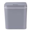 Smart Trash Can with Lid,Self-Sealing Plastics Garbage Can,Automatic Touchless Rubbish Box,Motion Sensor Waterproof Trash Bin for Kitchen,Office,Living Room,Toilet,Bedroom,RV (Grey,14L) view 1