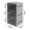 Wall Cabinet Wall Cabinet Left Right Open The Door Kitchen Bathroom Storage Cabinet Living Room Bedroom Object Organizer Top Storage Easy Access view 3