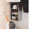 Wall Cabinet Wall Cabinet Left Right Open The Door Kitchen Bathroom Storage Cabinet Living Room Bedroom Object Organizer Top Storage Easy Access view 4