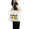 MBMSO Softball Mom Tote Bag Softball Team Gifts for Softball Lovers Softball Mom Beach Bag Softball Gifts Spor Tote Bag (Softball Mom TOTE) view 2