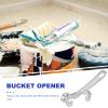 Angoily Aluminum Bucket Opener Tool for Paint Cans and Oil Barrels Lid Remover and Lifter Compact Design for Easy Use Home and Industrial Projects view 3