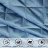 Luxury Velvet Ruffle Bed Skirt King Size Quilted Bedspread Set with 2 Pillow Shams 18Deep Dust Ruffle Drop 3-Pieces Dust Ruffle Drape Fitted Sheet for Bed Cover ( Color : #6 , Size : 200x220CM/79x87i view 3