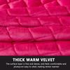 Luxury Velvet Ruffle Bed Skirt King Size Quilted Bedspread Set with 2 Pillow Shams 18Deep Dust Ruffle Drop 3-Pieces Dust Ruffle Drape Fitted Sheet for Bed Cover ( Color : #25 , Size : 180x220CM/71x87 view 3