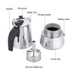 Gavigain Coffee Pot, Stainless Steel Coffee Pot, Portable Italian Coffee Maker Mocha Pot for Induction Cookers, Coffee Maker(450ml) view 4