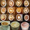 Creative Kitchen Accessories 16 Pieces Fancy Coffee Print Template Kitchen Tools Kitchenware Coffee Spray Template Kitchen Gadgets view 3