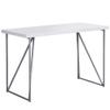 UrbanPro Computer Desk Home Office Laptop 48" L Work Metal Laminate White Gray view 1