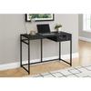 UrbanPro Computer Desk Home Office Laptop 42" L Work Metal Black Marble Look view 2
