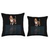 Basset Hound Stuffed Animal Basset Hound Shirt Men Shirts Women Decor Basset Hound Throw Pillow, 16x16, Multicolor view 3