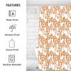 bisibuy Corgi Shower Curtain for Bathroom Modern Farmhouse Shower Curtain Set with 12 Hooks Water-Resistant Bathroom Curtains Bathroom Accessories 72" x 72" view 2