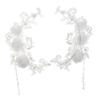 OATIPHO 2pcs Valentine's Day Cake Toppers Decorative Lace Picks for Weddings Birthdays Showers and Romantic Celebrations Your Cakes Elegant view 1