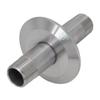 NorCal Brewing Solutions Nipple Connect - 1/2" NPT Nipple (4 inches long) x 2" Tri Clover (Tri Clamp) - 304 Stainless Steel view 1