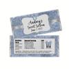 Birthday Party Favors, Personalized Candy Wrappers, Coquette Design, DIY Kit, Custom Chocolate Bar Labels, Pack of 20 (Blue) view 1