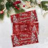 Christmas Party Favor Kit, Candy Wrappers for Chocolate Bar, Pack of 20 Labels (Red/White) view 2