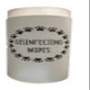 Paw Print Disinfecting Wipe Cover (Large, Gray) view 1