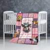Cows Blanket Gifts Ultra Soft Cozy Throw Flannel Blanket, Lightweight Fuzzy Fleece Blanket Warm Plush Throw Blankets for Couch, Sofa, Bed 90"x120" for Family view 3