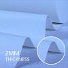 Hamankim Blue Wedding Aisle Runner Rug 2mm Thickness Polyester Non-Slip Runway Rug Event Ceremony Walkway Carpet for Weddings Church Carpets Party Decorations (Size : 1x15m) view 3