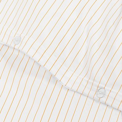 500TC Queen Cannes Tangerine Duvet Cover, 100% Cotton, HC by Garnier-Thiebaut USA