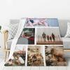 YOTQUULKI Custom Blankets with Photos Personalized Collage Blanket Using My Own Pictures for Couple Pets Birthday Anniversary Valentine's Day Christmas Wedding Gifts 6 Photos 60"x80" view 4
